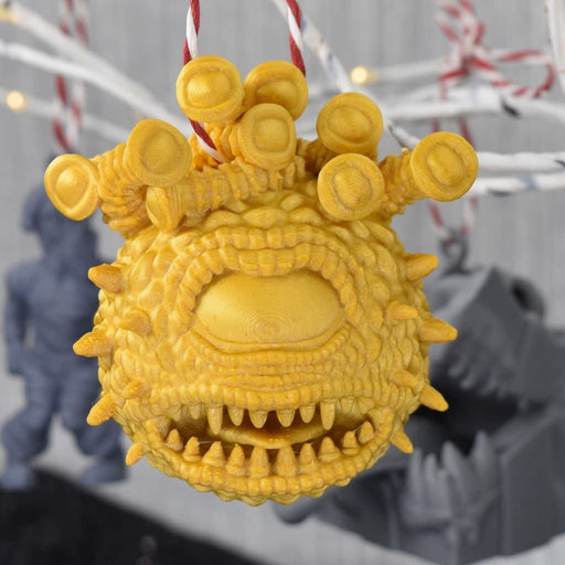 Eyebeast D&D Ornament - Eyebeast D&D Ornament - FDM Print - GriffonCo 3D Printed Miniatures & Gifts - Fat Dragon Games - GriffonCo 3D Printed Miniatures & Gifts