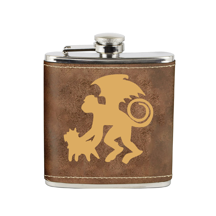 Flying Monkey Wizard of Oz Flask