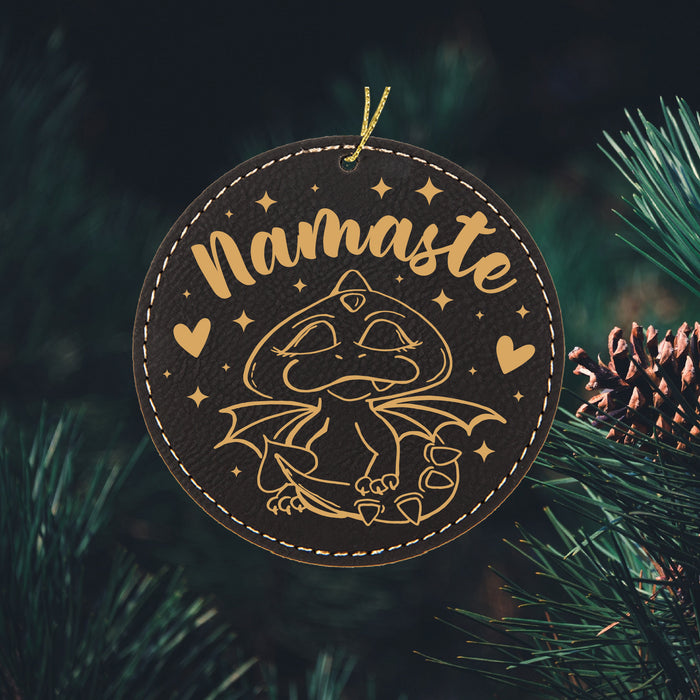 Namaste Dragon Ornament