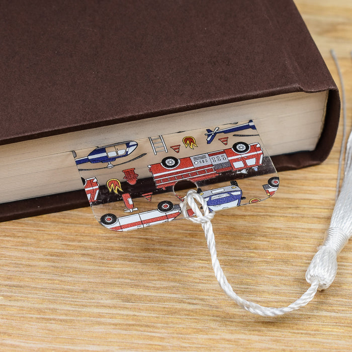 a book with a string attached to it
