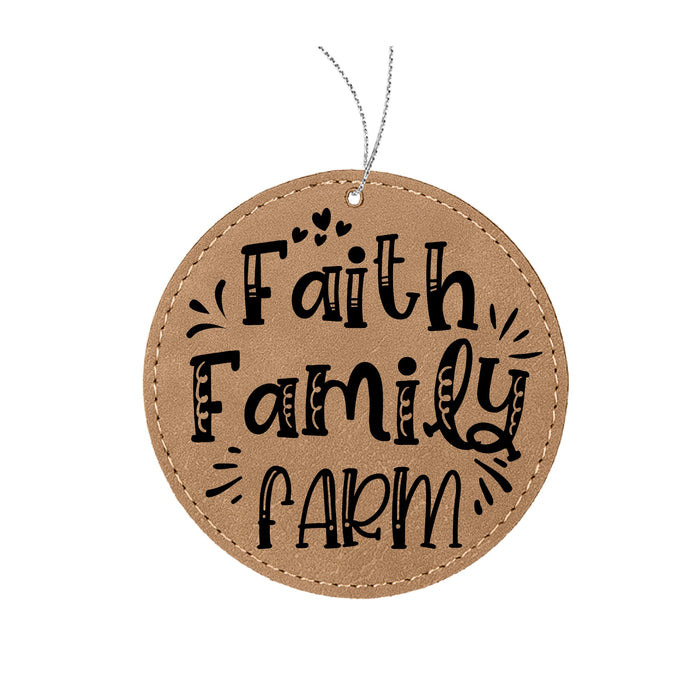 Faith, Family, Farm Ornament