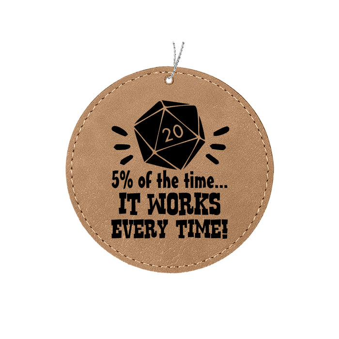 5% of the Time D&D Ornament