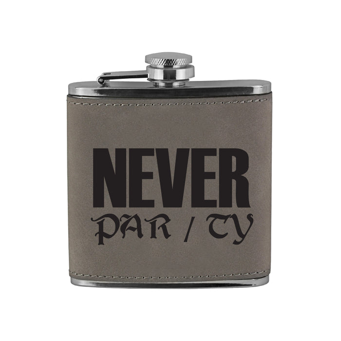 Never Split the Party Flask