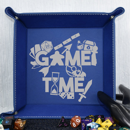 Game Time Dice Tray - Game Time Dice Tray - Dice Tray - GriffonCo 3D Printed Miniatures & Gifts - GriffonCo Gifts - GriffonCo 3D Printed Miniatures & Gifts