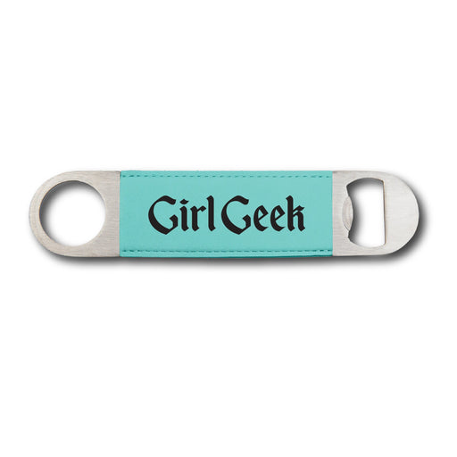 Girl Geek Bottle Opener - Girl Geek Bottle Opener - Bottle Opener - GriffonCo 3D Printed Miniatures & Gifts - GriffonCo Gifts - GriffonCo 3D Printed Miniatures & Gifts
