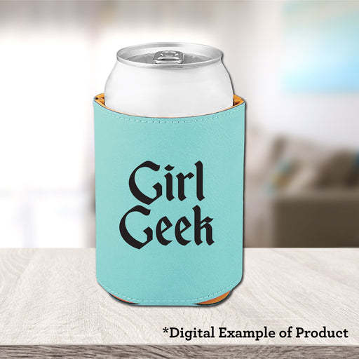 Girl Geek Insulated Beverage Holder - Girl Geek Insulated Beverage Holder - Koozie - GriffonCo 3D Printed Miniatures & Gifts - GriffonCo Gifts - GriffonCo 3D Printed Miniatures & Gifts