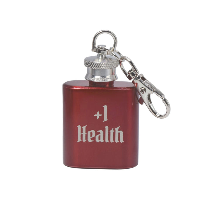 +1 Health Mini Flask Keychain