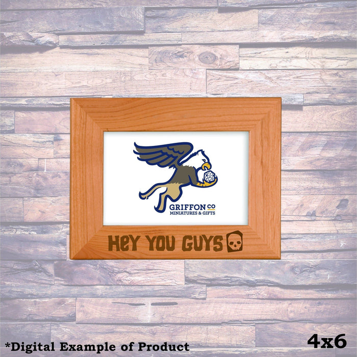 Hey You Guys Goonies Picture Frame - Hey You Guys Goonies Picture Frame - Photo Frame - GriffonCo 3D Printed Miniatures & Gifts - GriffonCo Gifts - GriffonCo 3D Printed Miniatures & Gifts
