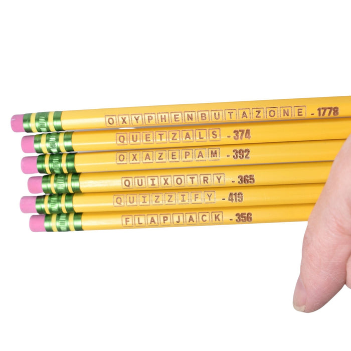 Scrabble Pencil Set