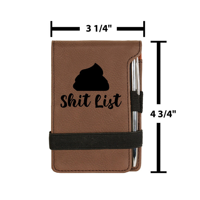 Shit List Miniature Notepad