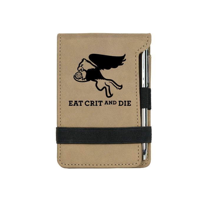Eat Crit and Die Mini Notepad