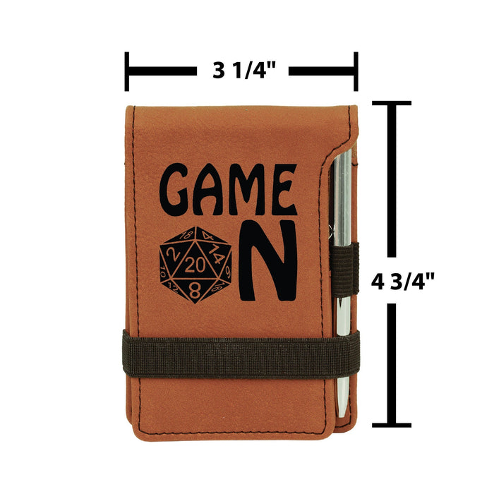 Game On D20 Mini Notepad