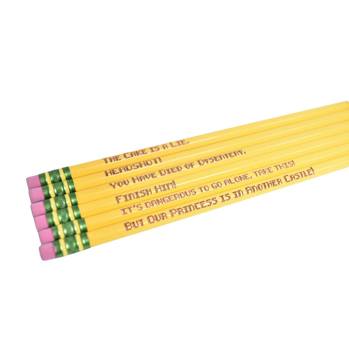 Classic Games Pencil Set