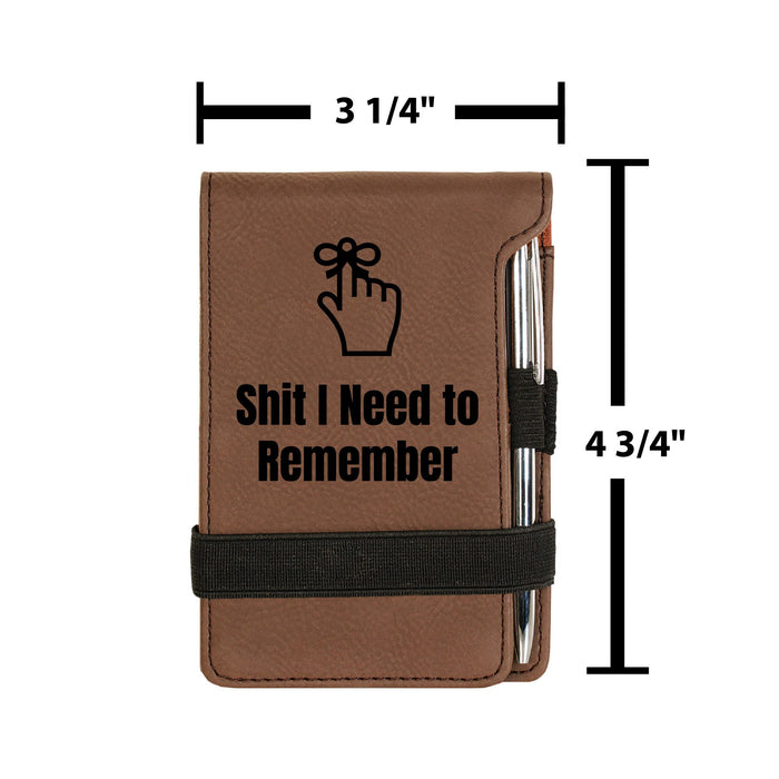 Shit I Need to Remember Miniature Notepad