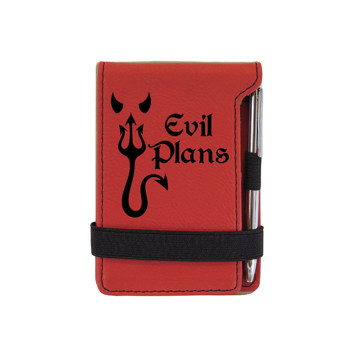 Evil Plans Miniature Notepad