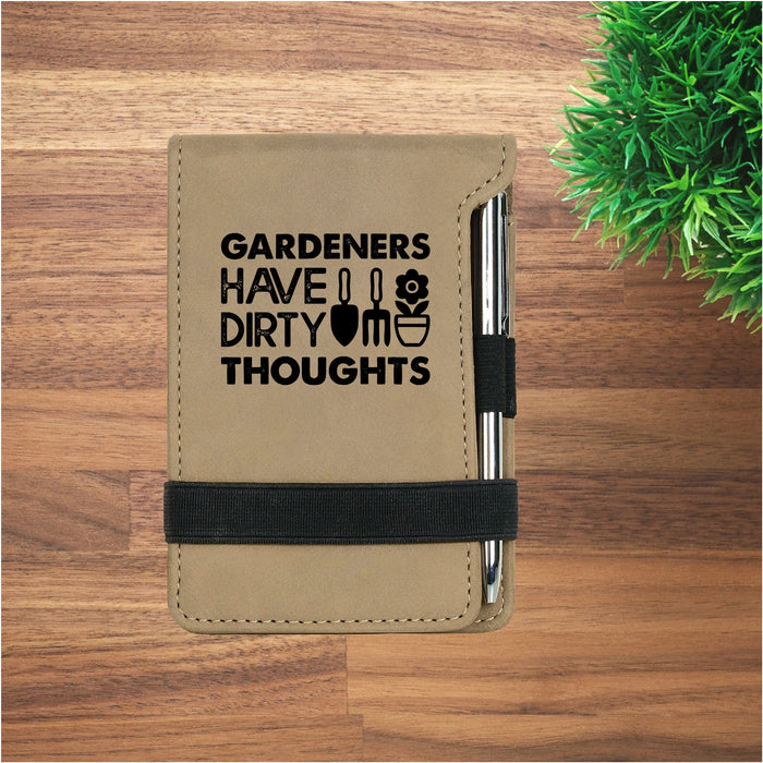 Gardeners Dirty Thoughts Miniature Notepad