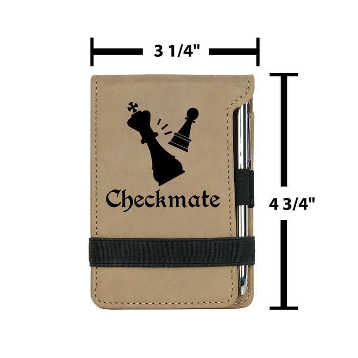 Checkmate Chess Mini Notepad