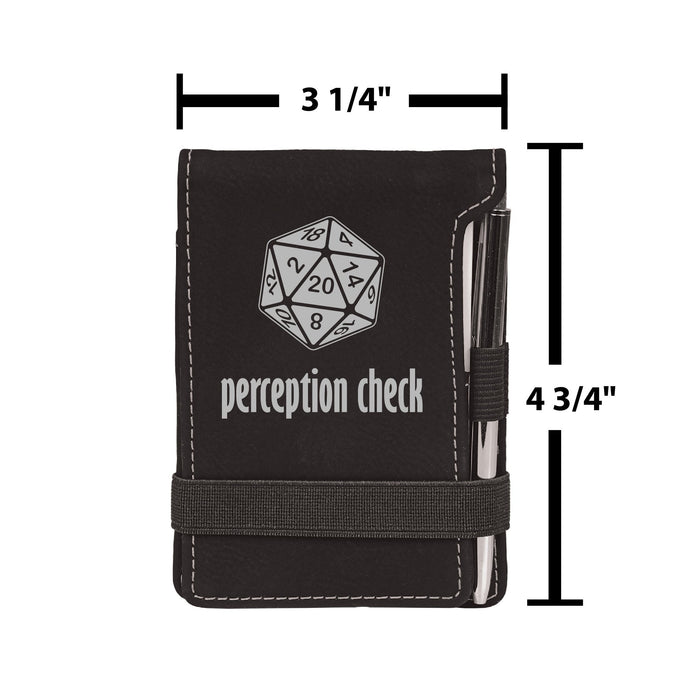 Perception Check Mini Notepad