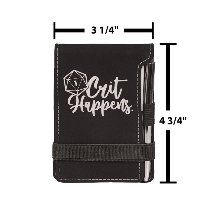 Crit Happens Mini Notepad