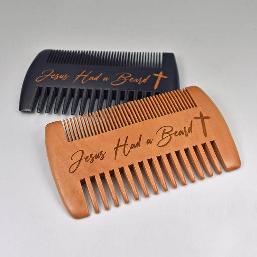 Jesus had a Beard Comb - Jesus had a Beard Comb - Beard Comb - GriffonCo 3D Printed Miniatures & Gifts - GriffonCo Gifts - GriffonCo 3D Printed Miniatures & Gifts