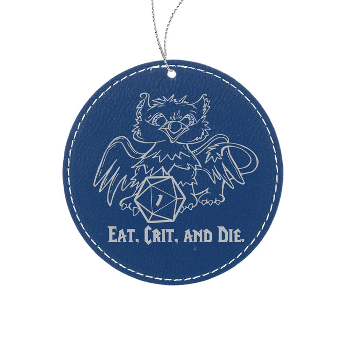 Eat. Crit, and Die. Ornament