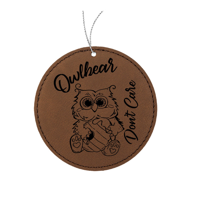 Owlbear Don't Care Ornament
