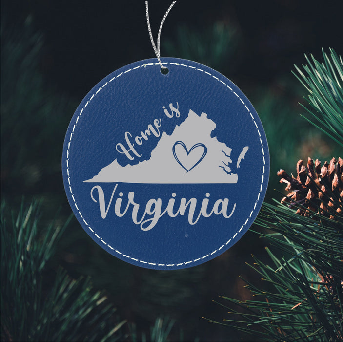Home is Virginia Ornament