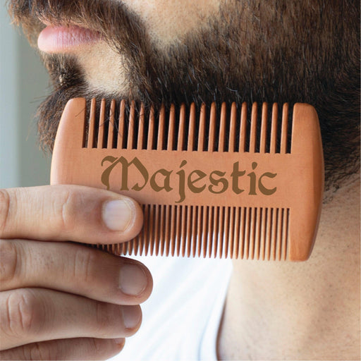 Majestic Beard Comb - Majestic Beard Comb - Beard Comb - GriffonCo 3D Printed Miniatures & Gifts - GriffonCo Gifts - GriffonCo 3D Printed Miniatures & Gifts