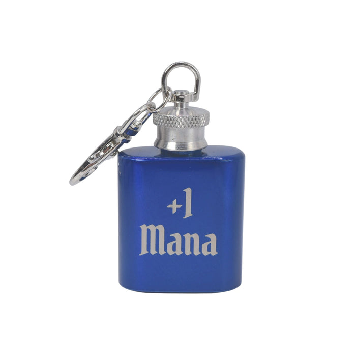 +1 Mana Mini Flask Keychain