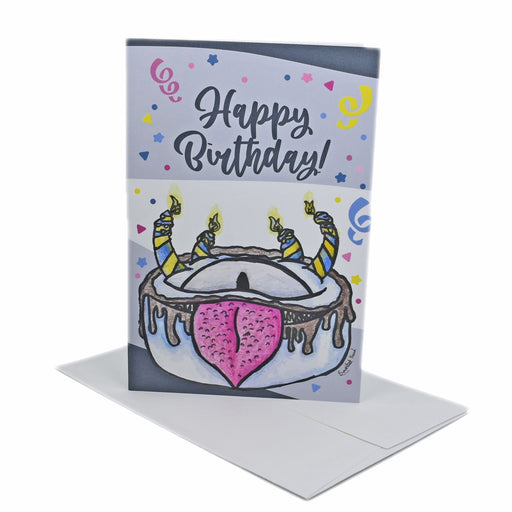 Mimic Cake Birthday Cards - Mimic Cake Birthday Cards - Greeting Cards - GriffonCo 3D Printed Miniatures & Gifts - GriffonCo Gifts - GriffonCo 3D Printed Miniatures & Gifts