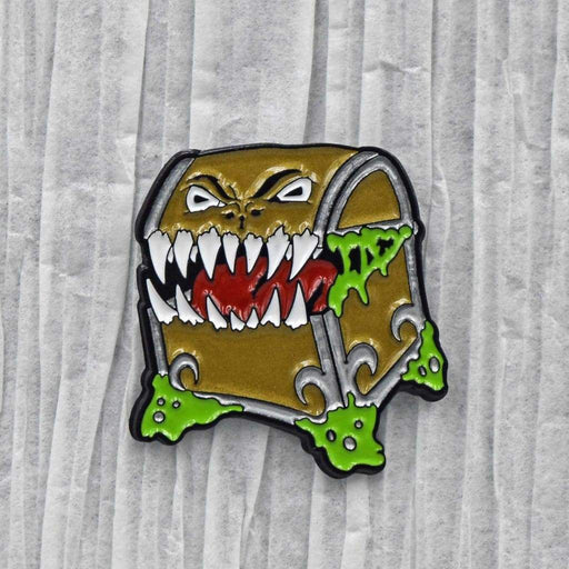 Mimic Enamel Pin - Mimic Enamel Pin - Enamel Pins - GriffonCo 3D Printed Miniatures & Gifts - Creature Curation - GriffonCo 3D Printed Miniatures & Gifts