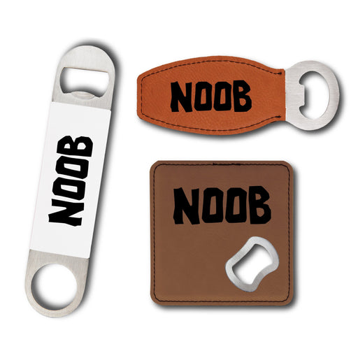 Noob Bottle Opener - Noob Bottle Opener - Bottle Opener - GriffonCo 3D Printed Miniatures & Gifts - GriffonCo Gifts - GriffonCo 3D Printed Miniatures & Gifts