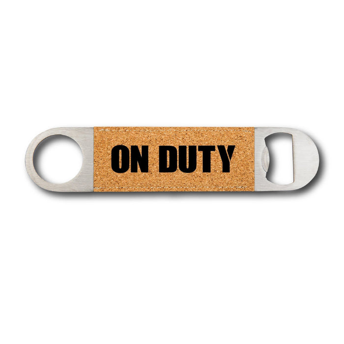 On Duty Bottle Opener - On Duty Bottle Opener - Bottle Opener - GriffonCo 3D Printed Miniatures & Gifts - GriffonCo Gifts - GriffonCo 3D Printed Miniatures & Gifts