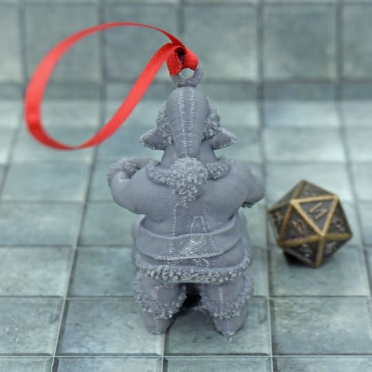 Orc Grunch D&D Ornament - Orc Grunch D&D Ornament - Ornament - GriffonCo 3D Printed Miniatures & Gifts - GriffonCo Minis - GriffonCo 3D Printed Miniatures & Gifts