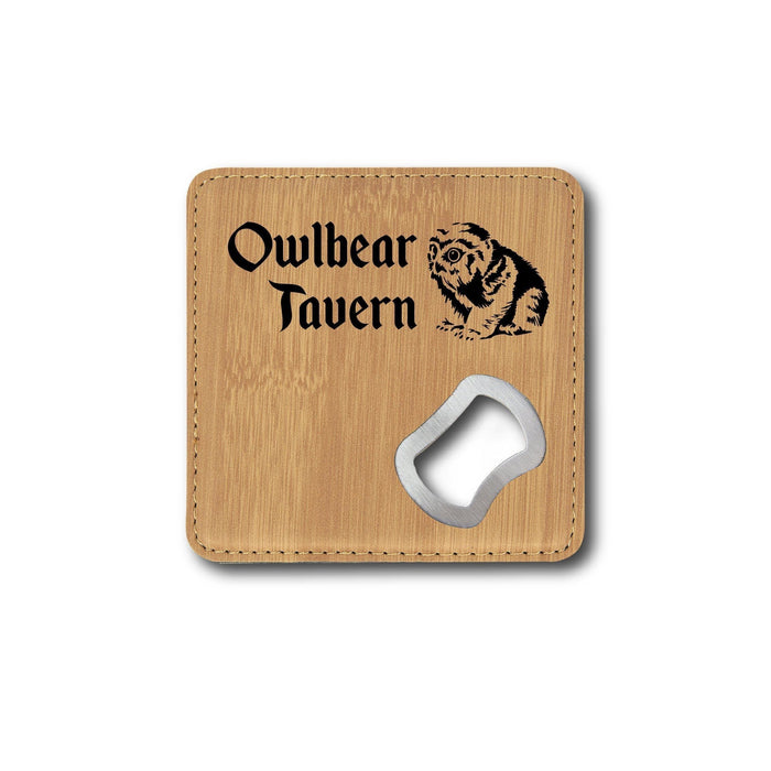 Owlbear Tavern Bottle Opener - Owlbear Tavern Bottle Opener - Bottle Opener - GriffonCo 3D Printed Miniatures & Gifts - GriffonCo Gifts - GriffonCo 3D Printed Miniatures & Gifts