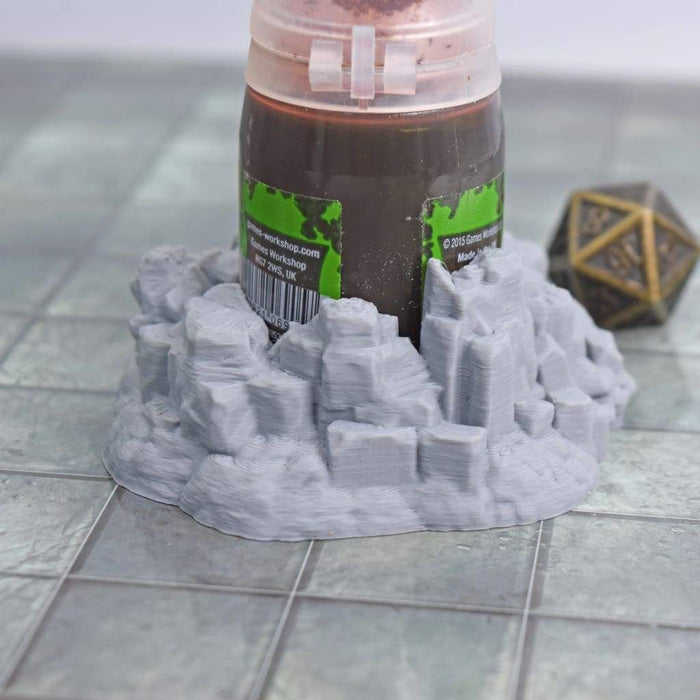 Scatter Pucks - Rocks - Scatter Pucks - Rocks - FDM Print - GriffonCo 3D Printed Miniatures & Gifts - Hayland Terrain - GriffonCo 3D Printed Miniatures & Gifts