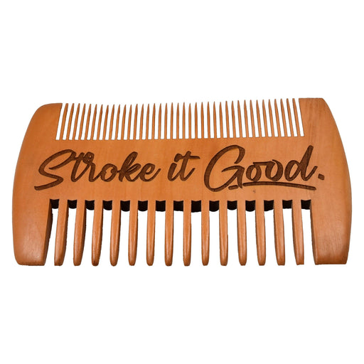 Stroke it Good Beard Comb - Stroke it Good Beard Comb - Beard Comb - GriffonCo 3D Printed Miniatures & Gifts - GriffonCo Gifts - GriffonCo 3D Printed Miniatures & Gifts