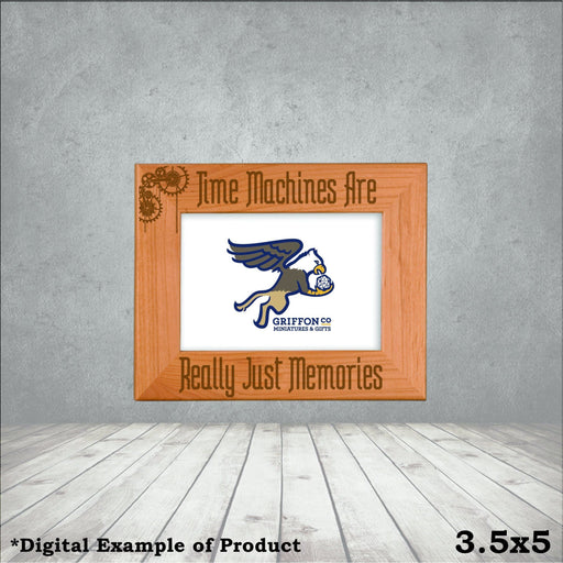 Time Machines Are Just Memories Picture Frame - Time Machines Are Just Memories Picture Frame - Photo Frame - GriffonCo 3D Printed Miniatures & Gifts - GriffonCo Gifts - GriffonCo 3D Printed Miniatures & Gifts