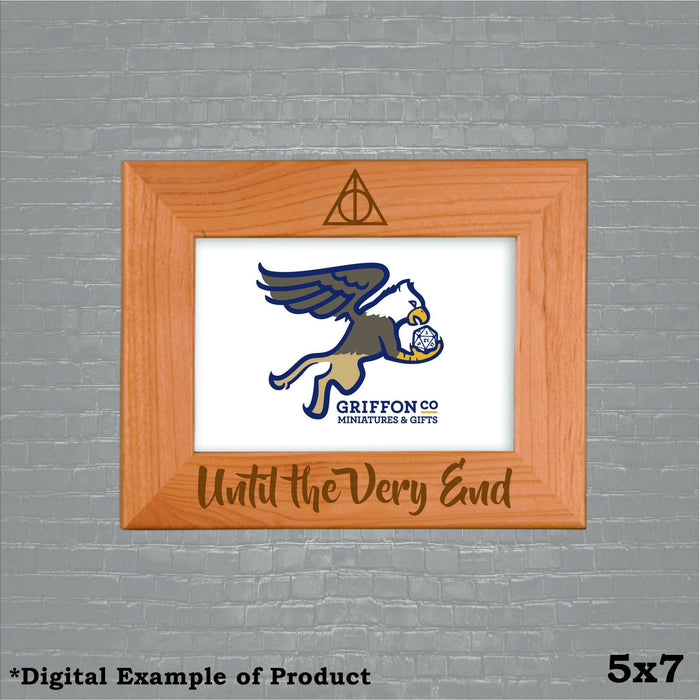 Until The End Harry Potter Fan Picture Frame - Until The End Harry Potter Fan Picture Frame - Photo Frame - GriffonCo 3D Printed Miniatures & Gifts - GriffonCo Gifts - GriffonCo 3D Printed Miniatures & Gifts