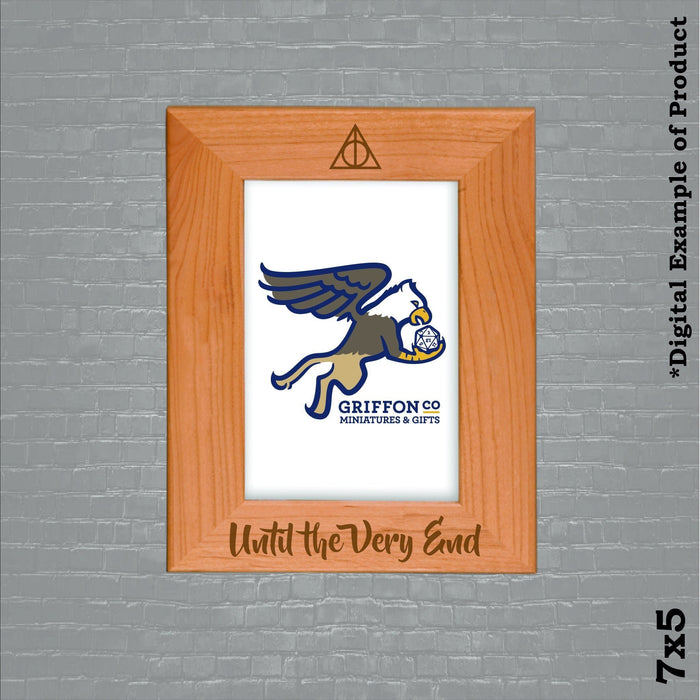 Until The End Harry Potter Fan Picture Frame - Until The End Harry Potter Fan Picture Frame - Photo Frame - GriffonCo 3D Printed Miniatures & Gifts - GriffonCo Gifts - GriffonCo 3D Printed Miniatures & Gifts
