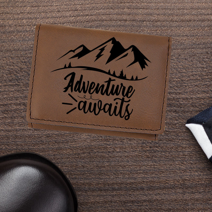 Adventure Awaits Trifold Wallet