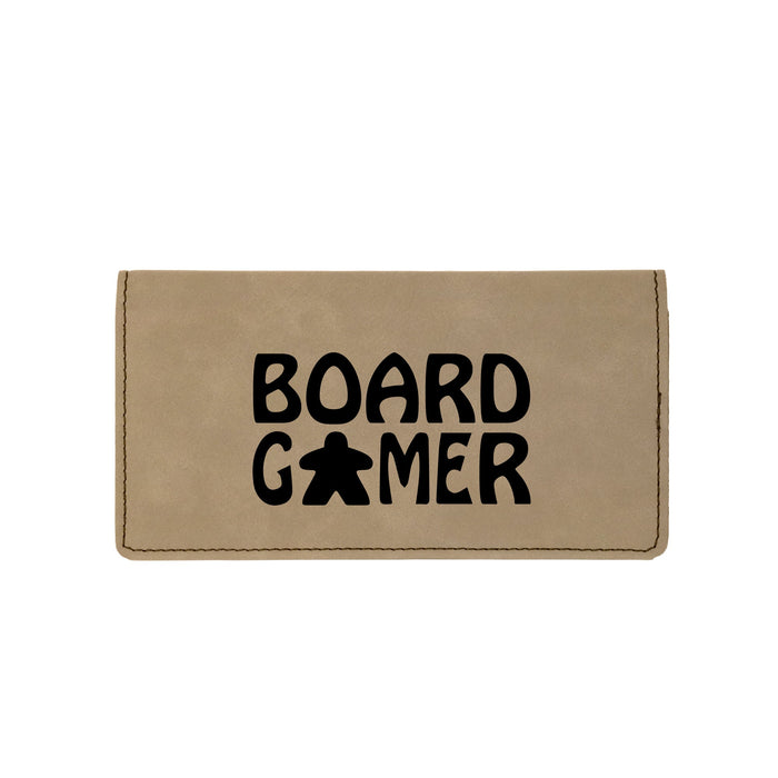Board Gamer Checkbook Cover