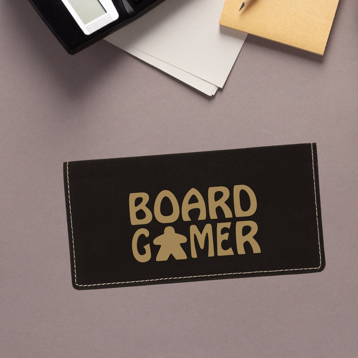 Board Gamer Checkbook Cover