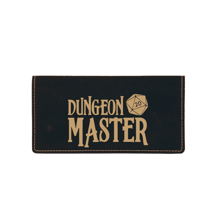 Dungeon Master Checkbook Cover