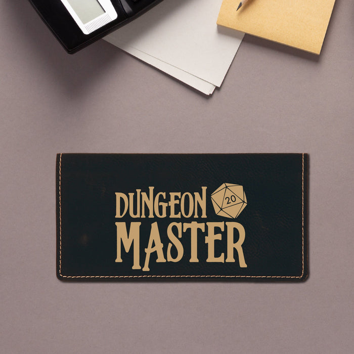 Dungeon Master Checkbook Cover