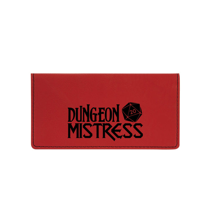 Dungeon Mistress Checkbook Cover