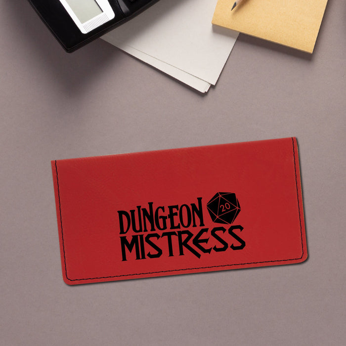 Dungeon Mistress Checkbook Cover