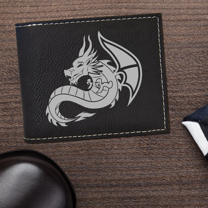 Sitting Dragon ID Bifold Wallet