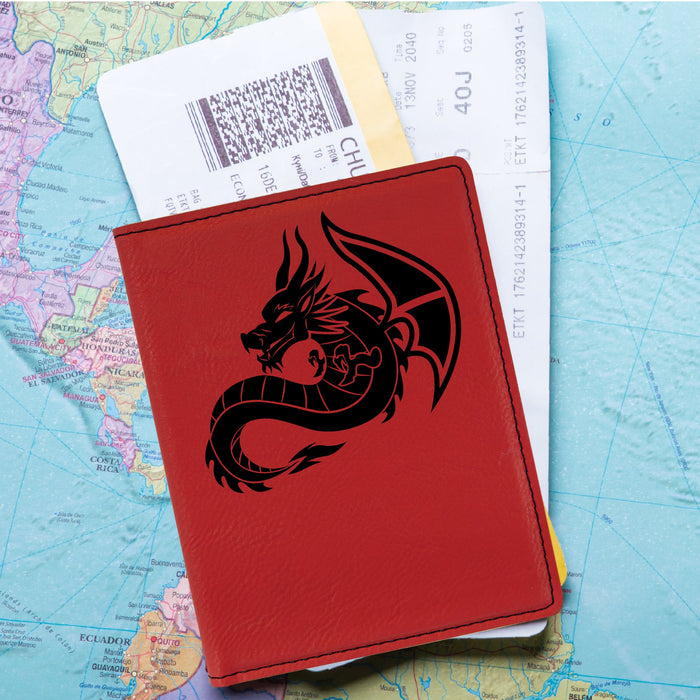 Sitting Dragon Passport Holder