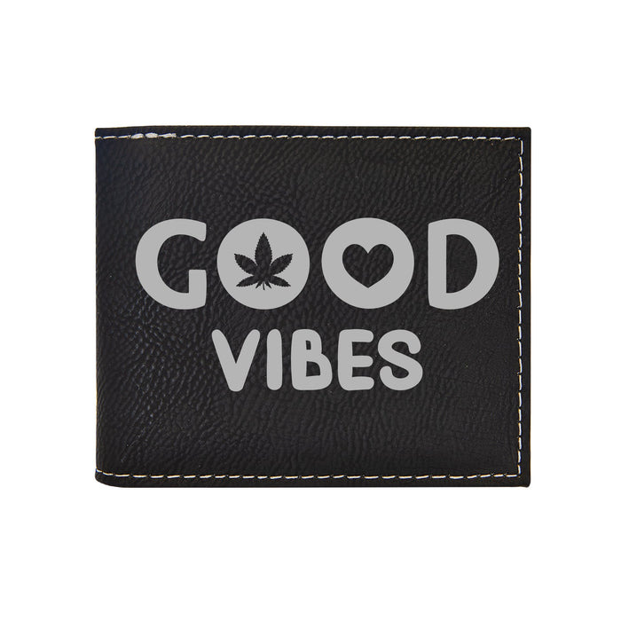 Good Vibes Marijuana ID Bifold Wallet